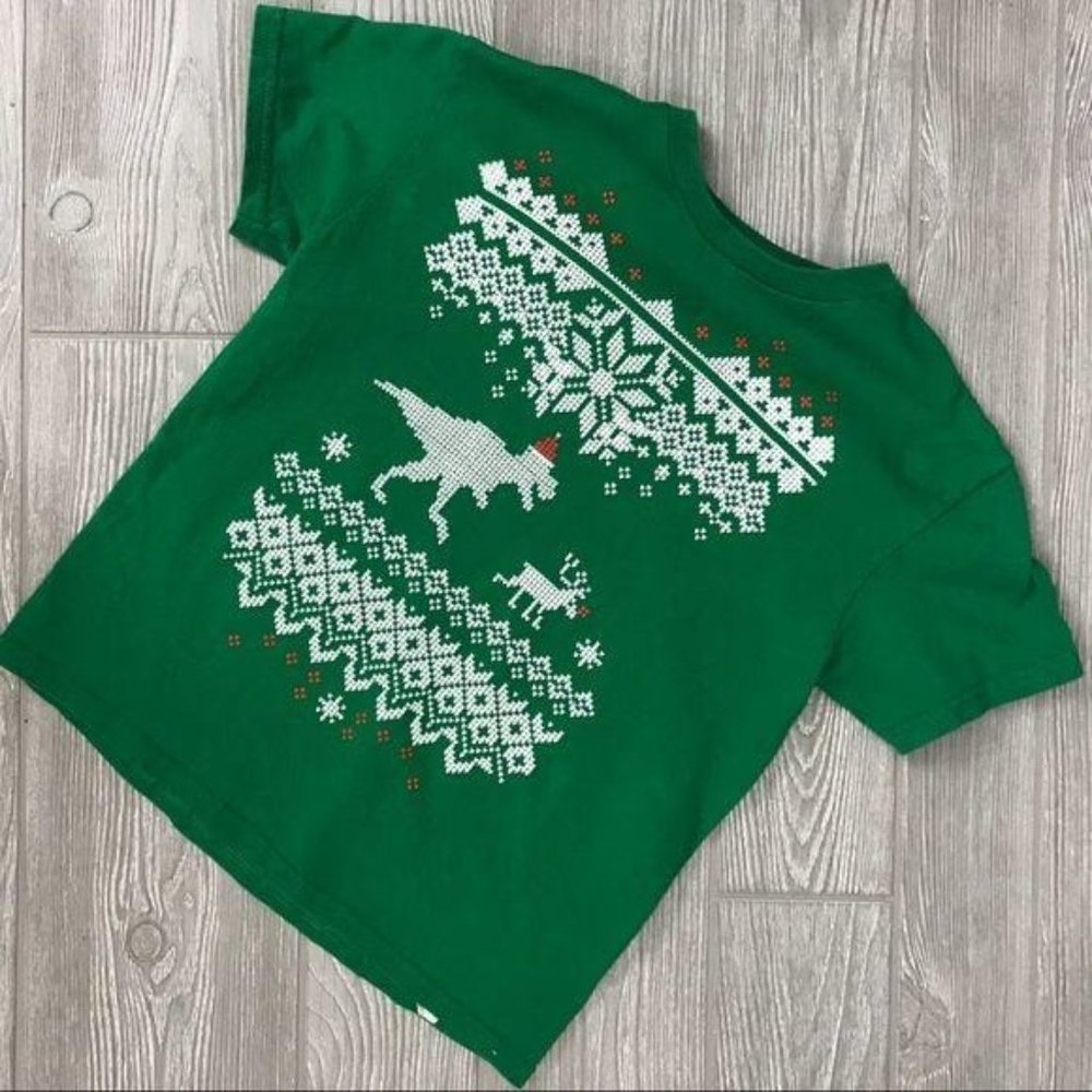 Ugly Christmas sweater / Christmas sweater funny dinosaur t-rex